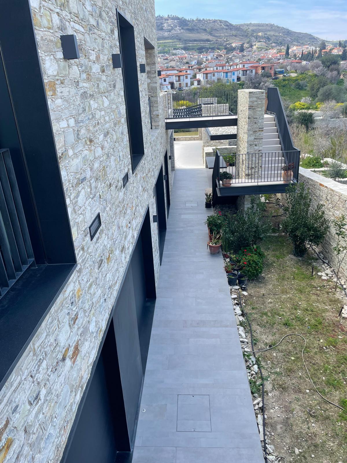 Contemporary Stone House Construction